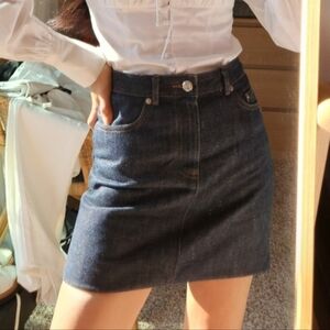 A.P.C Denim Mini Skirt